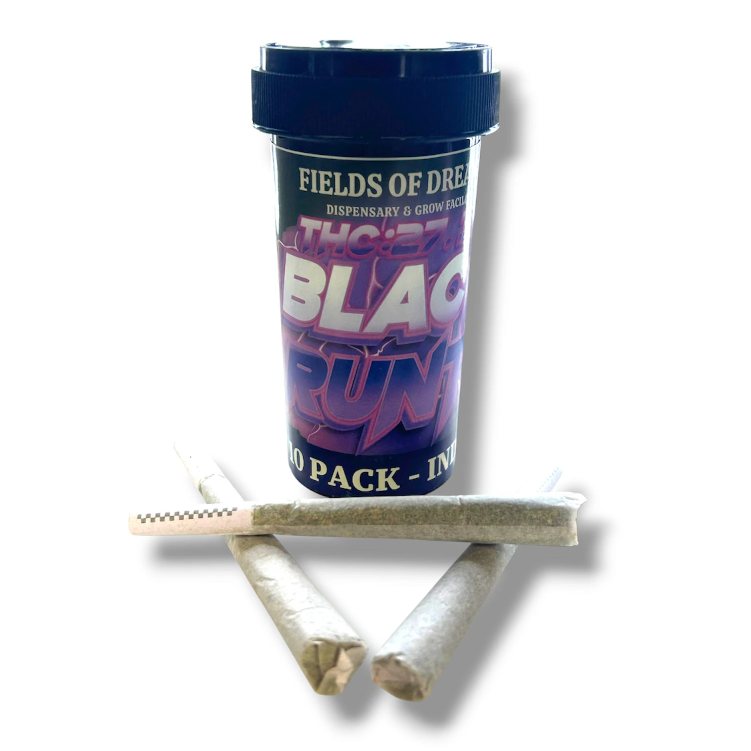 4th Generation - Black Runtz (10G) | Preroll 10 pk | Indica Main Image