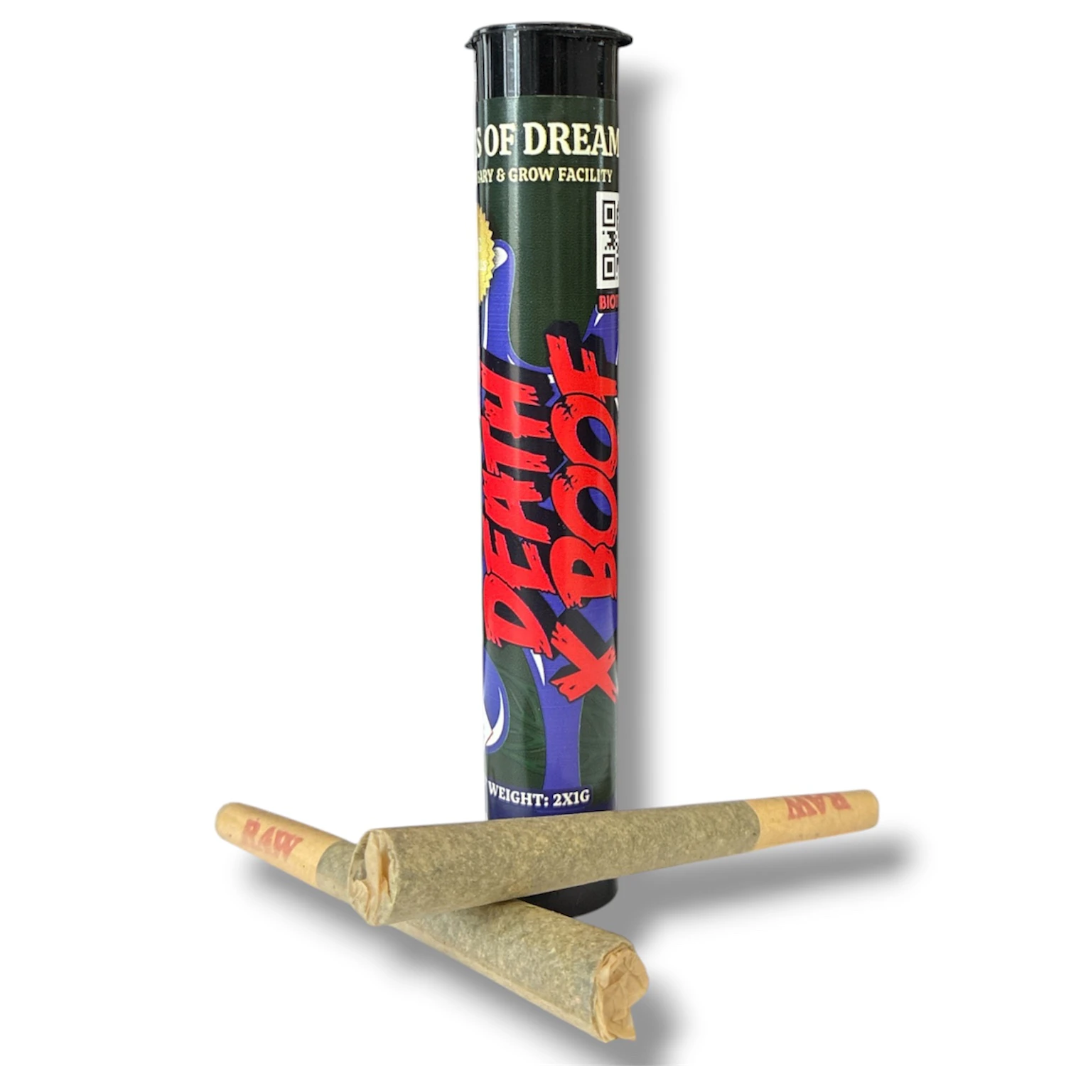 4th Generation - Death x Boof (2G) | Preroll 2pk | Indica Main Image