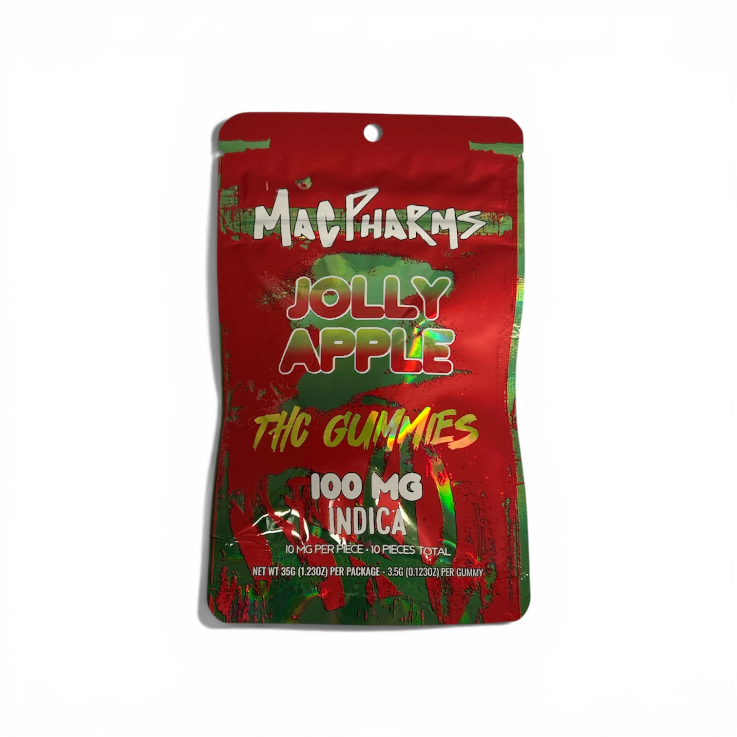 Mac Pharms - Mac Pharms - Jolly Apple Gummies - 100mg Main Image