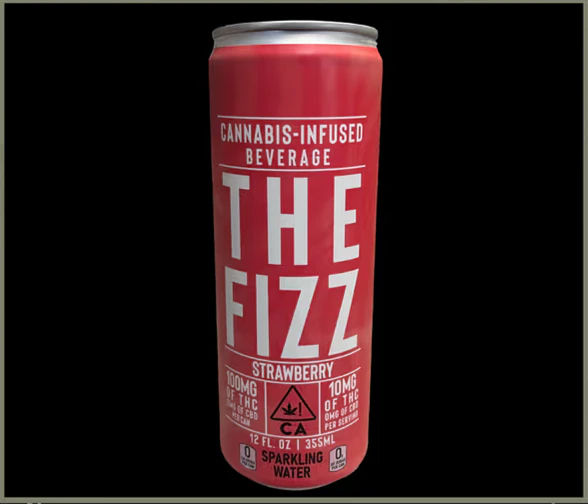 Kwik Ease - The Fizz - Drink - Sparkling - Strawberry - 100mg Main Image