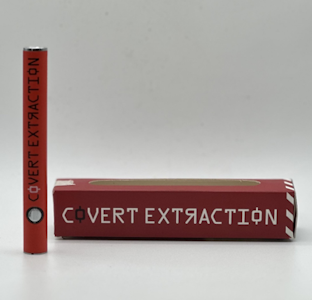 COVERT EXTRACTION - Covert Button Pen Battery - RED