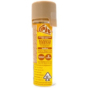 Pie - Banana Cream 2g 2 Pack Diamond Infused Pre-Rolls - Pie