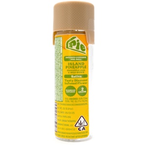 Pie - Island Pineapple 2g 2 Pack Diamond Infused Pre-Rolls - Pie