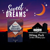 Sweet Dreams Gummies Pillow Punch 2:1 THC:CBN 200mg
