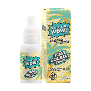 SUPER WOW - Pina Colada | (30ml) THC Drops | Super Wow