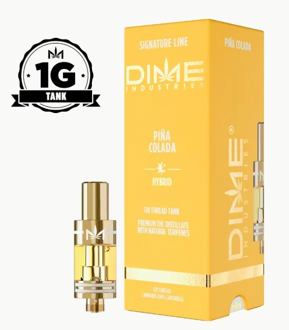 Dime Industries - DIME INDUSTRIES: Pina Colada 1g Cartridge (H) Main Image