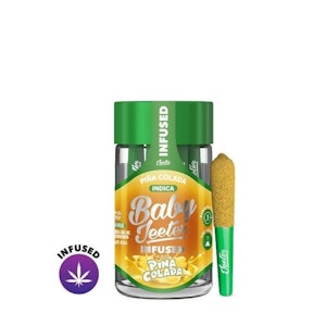 JEETER - JEETER - PINA COLADA INFUSED BABY JEETER 5 PACK OF 0.5G PRE-ROLLS