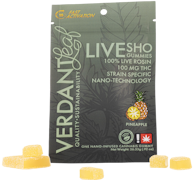 Pineapple Nano Gummy | 100mg (THC) (Live Hash Rosin)