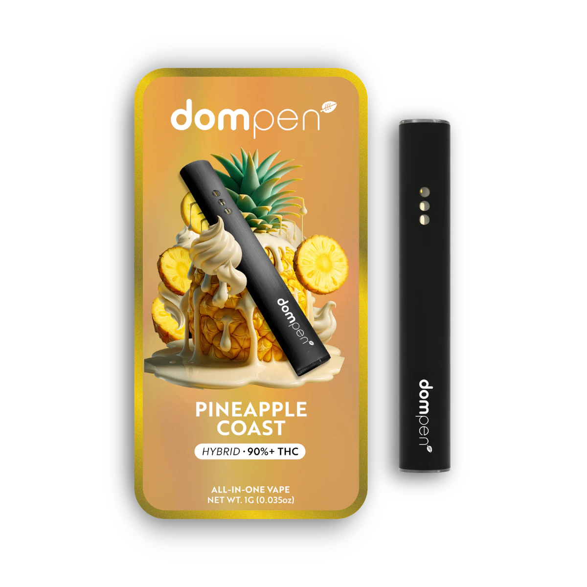Dom Pen - Pineapple Coast (H) | 1g AIO Vape | Dompen Main Image