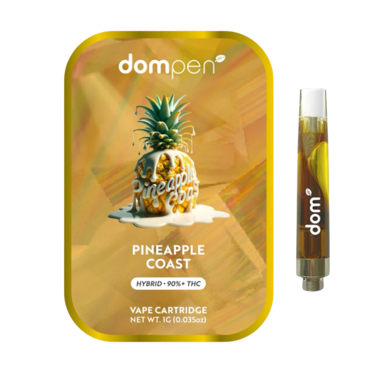 Dom Pen - Pineapple Coast (H) | 1g Cartridge Vape | Dompen Main Image
