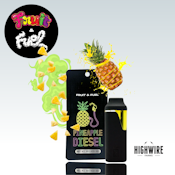 Fruit & Fuel Disposable Cart Pineapple Diesel 2g