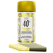 Pineapple Express (H) | .5g 5pk Multi Pack Infused 40s Prerolls | Stiiizy