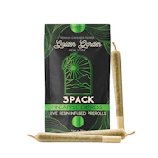 Pineapple Express | Infused Pre-rolls | 1.2g/3 pack | Golden Garden