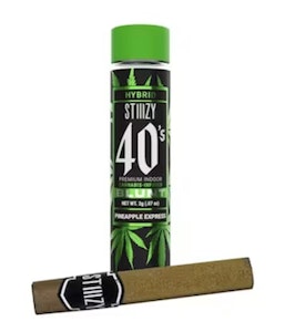 STIIIZY - STIIIZY-Pineapple Express-40's-Blunt-Infused Pre Roll-Hybrid-Kief-40%+-2g