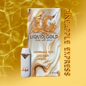 Liquid Gold | Live Resin Disposable Pen | Pineapple Express | 2g