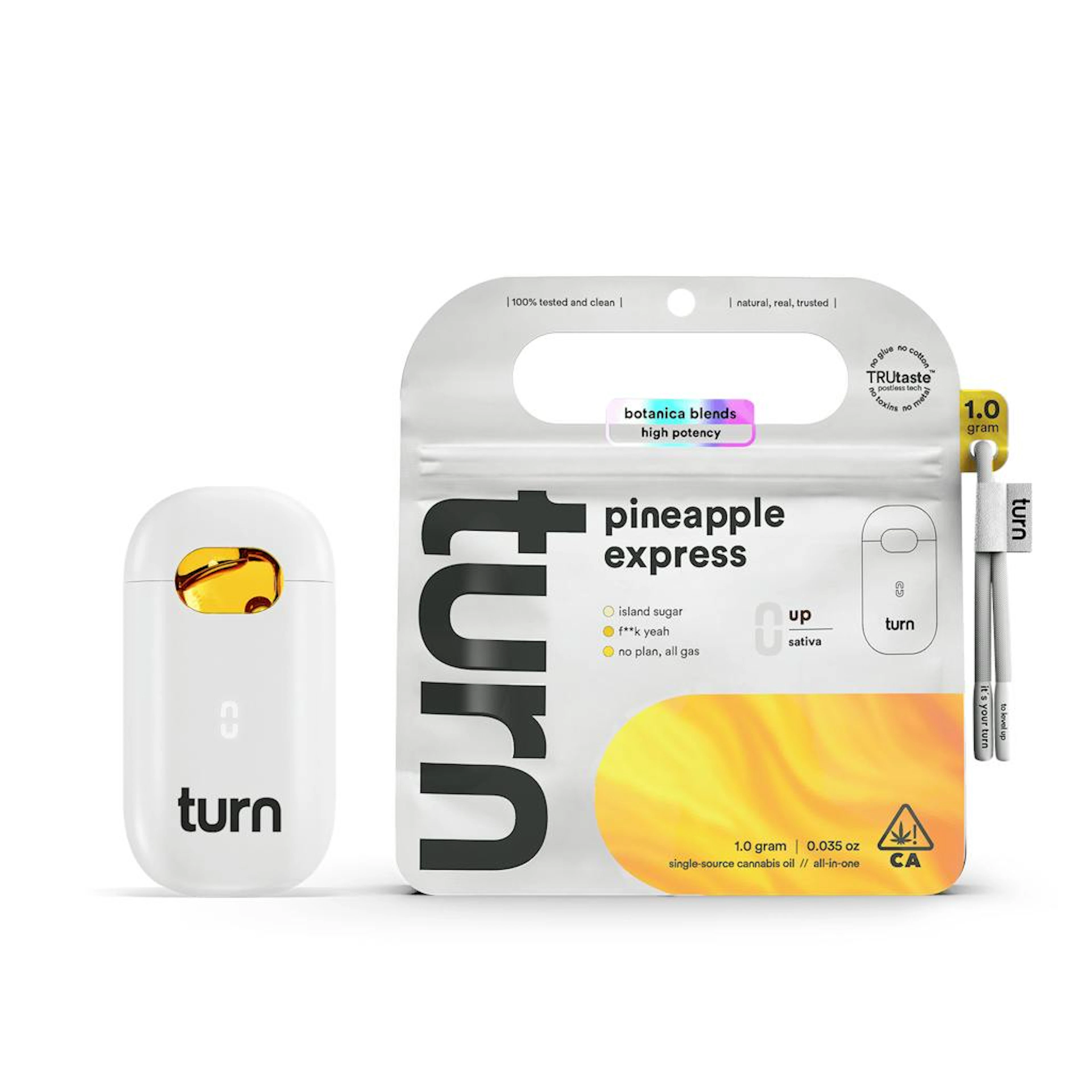 Turn Pineapple Express All-In-One Vape 1.0g