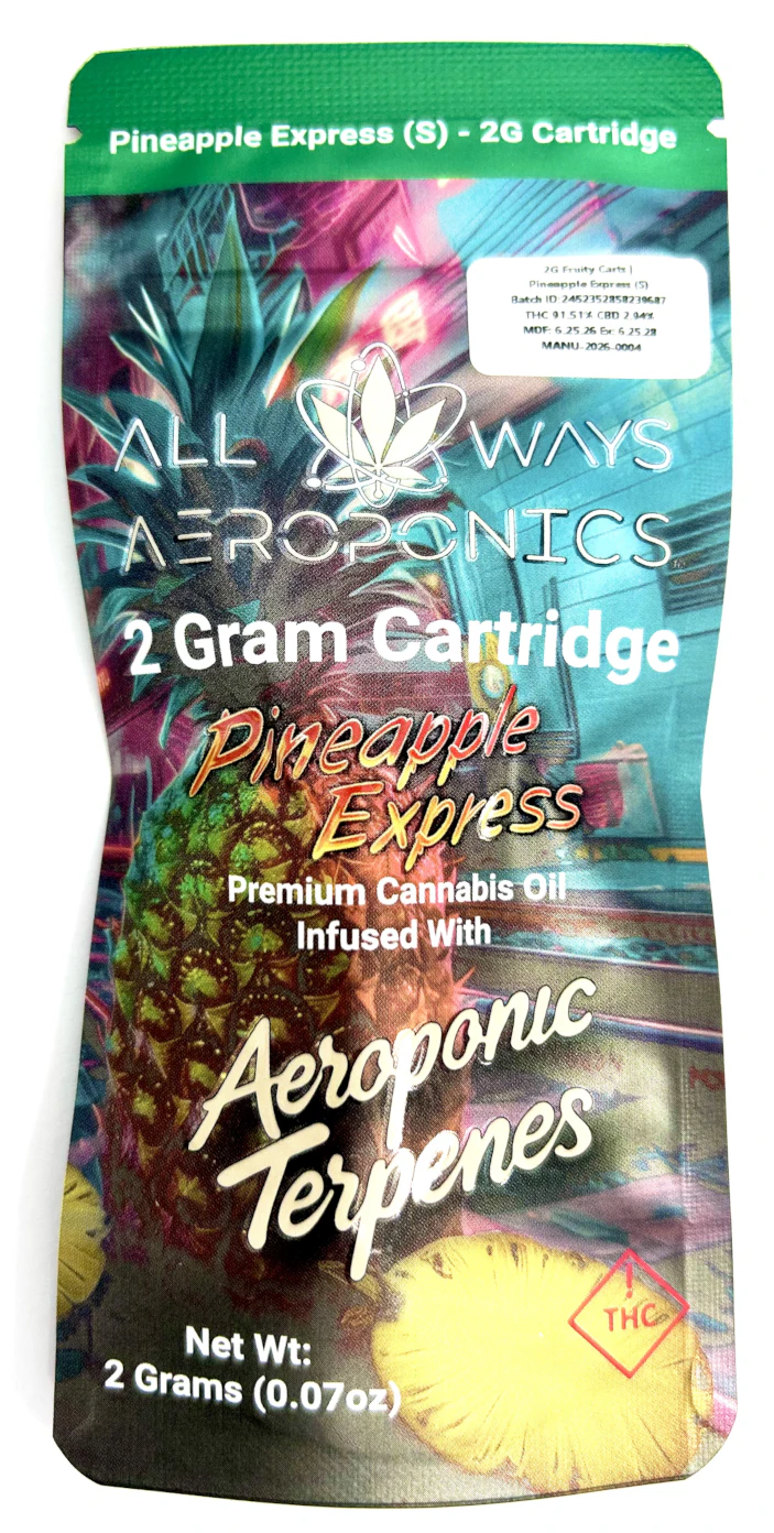 All Ways - Pineapple Express (2G) | 510 Vape | Sativa Main Image