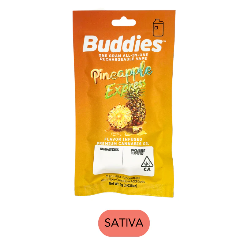 Buddies Brand - Buddies - Flavors - Pineapple Express - RTU - 1.0g Main Image