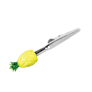  - Pineapple Glass Roach Clip - Yellow