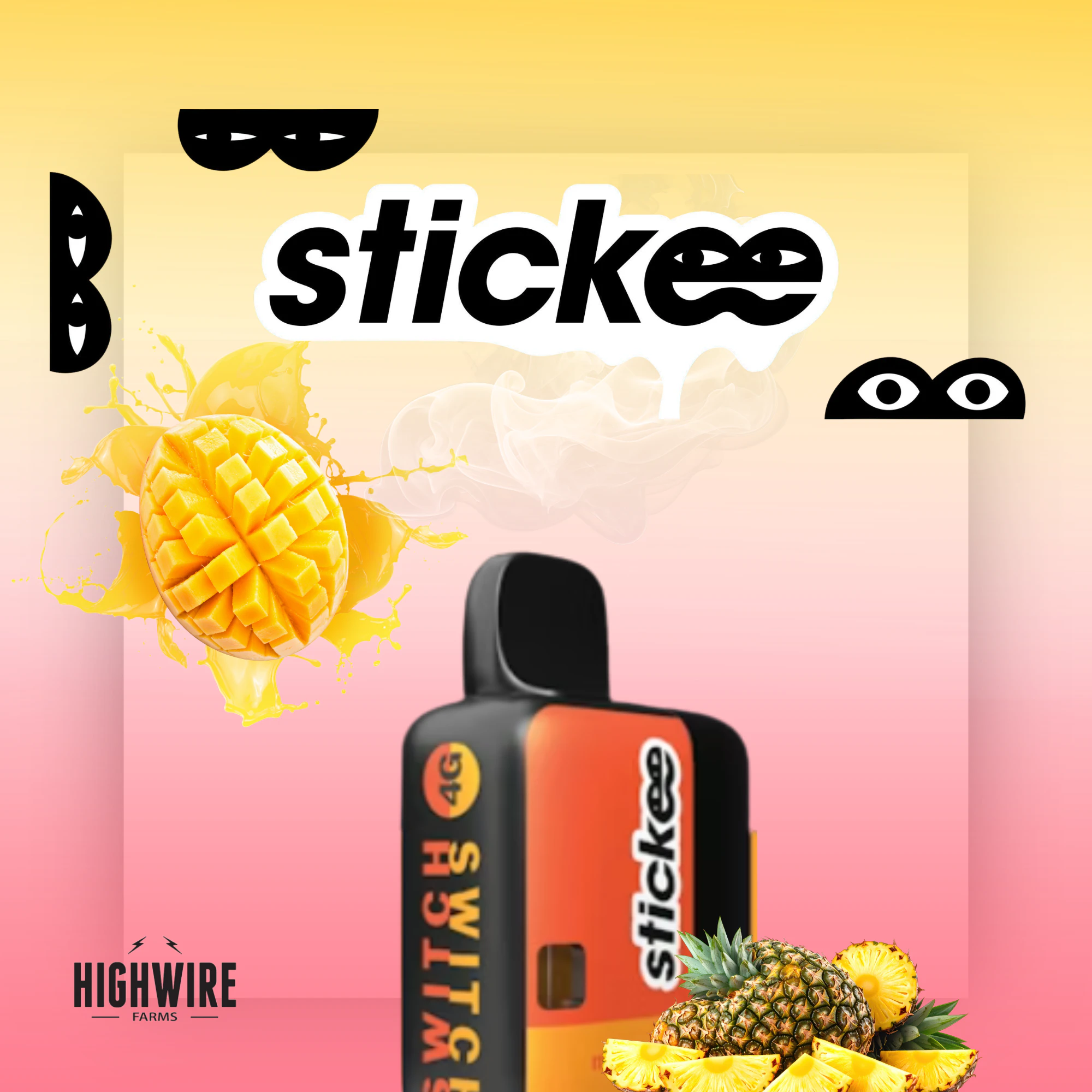 Stickee - Stickee Swtich Disposable Mango X Pineapple 4g Main Image