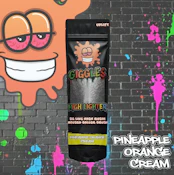 Giggles-Pineapple Orange Cream 2g Hash Rosin Baller Brush