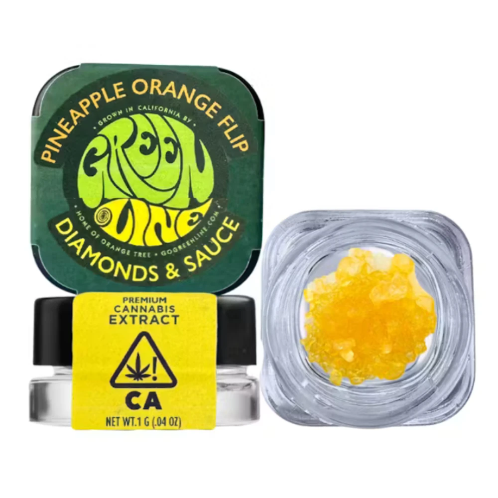 Greenline - Pineapple Orange Flip - Diamond Sauce (1g) Main Image