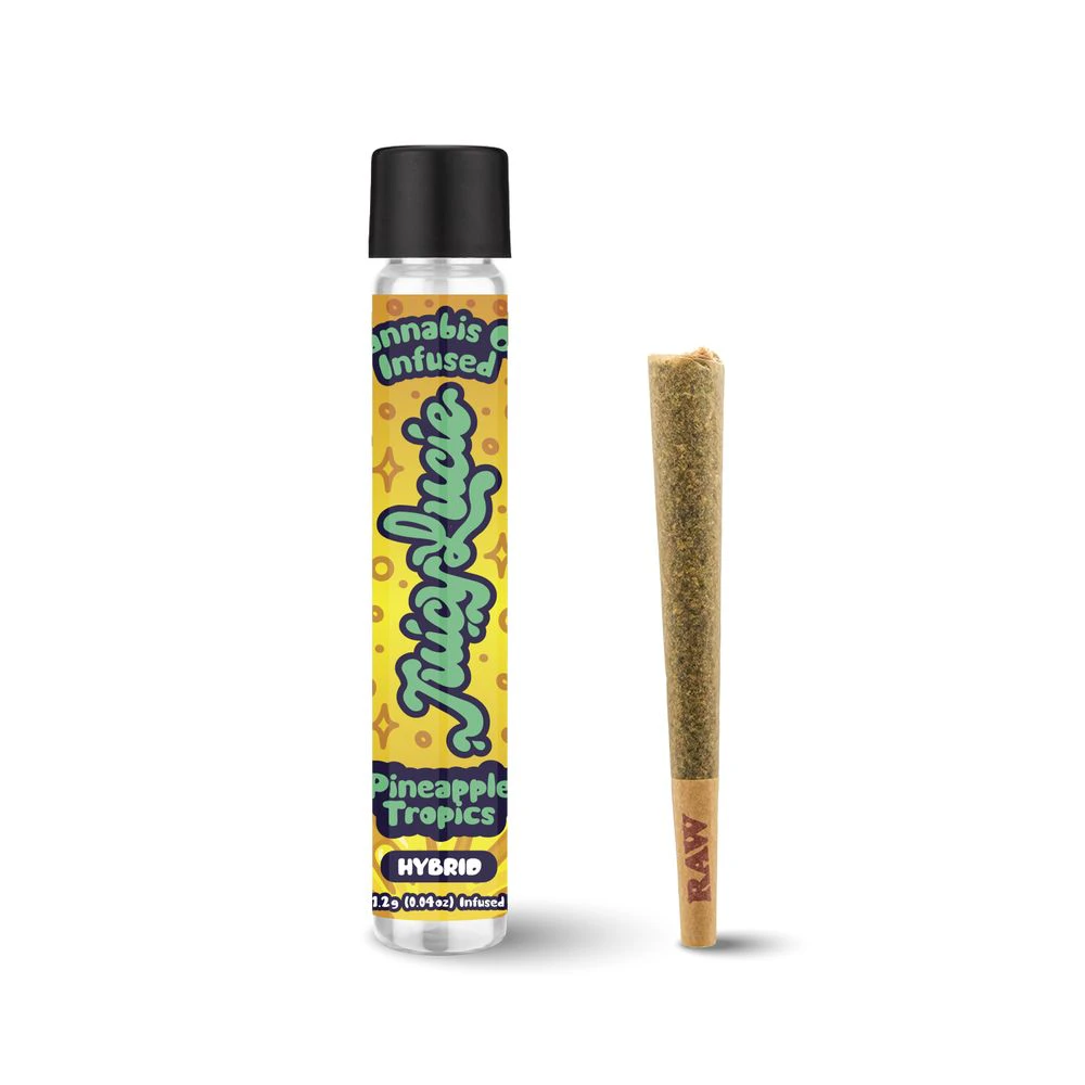 Juicy Lucie - Pineapple Tropics 1.2g Infused Preroll - JUICY LUCIE Main Image