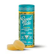 Pineapple (S) | 100mg Rosin Gummies | Good Tide