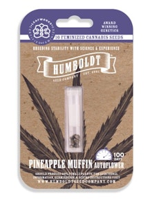 HUMBOLDT SEED COMPANY - SALE Humboldt Seed Company Pineapple Muffin AUTOFLOWER FEM Seeds 10pk ND