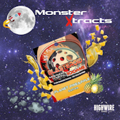 Monster Blasteroid Gummies Planet Pineapple 100mg