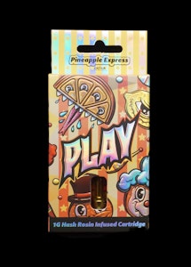 Play - PLAY - Pineapple Express - 1g Hash Infused Distillate Cart