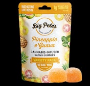 Pineapple & Guava Gummies (Solventless) - 100mg (S) - Big Pete's