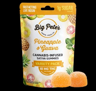 Big Pete's - Pineapple & Guava Gummies (Solventless) - 100mg (S) - Big Pete's
