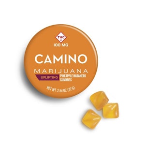 CAMINO - CAMINO - PINEAPPLE HABANERO 100MG GUMMIES