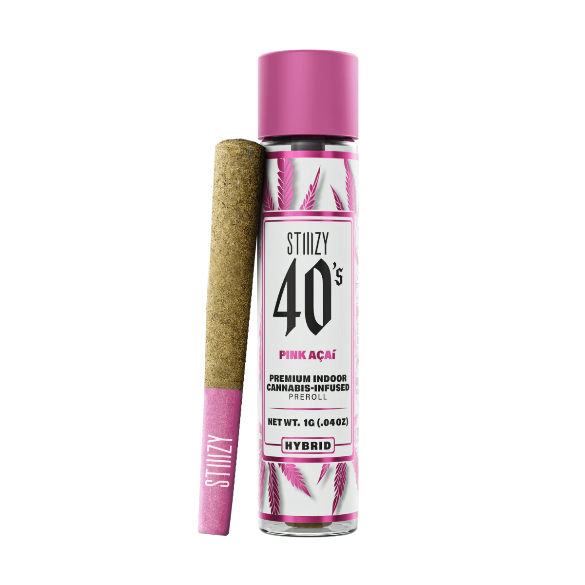 STIIIZY - Pink Acai (H) | 1g Infused 40s Preroll | Stiiizy Main Image