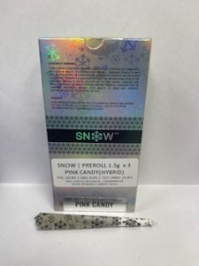 SNOW - Snow - Preroll 3pk - 3x1.5g - Pink Candy
