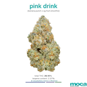 MOCA Flowers - MOCA Flowers - Smalls 1/4 Bag - Pink Drink