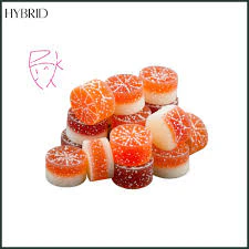 Pink Fox - Blood Orange 20mg Gummies by Pink Fox (200mg Total) Main Image