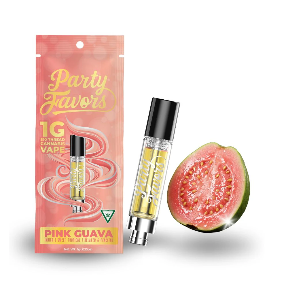 Party Favors - Pink Guava 1g Cartridge - PARTY FAVORS Main Image