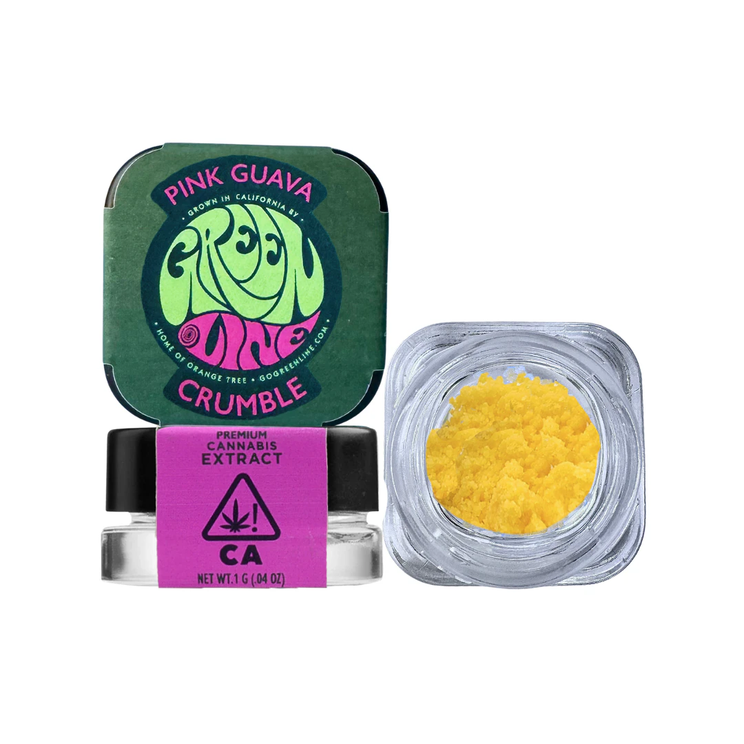 Greenline - Pink Guava Crumble (H) 79.6% | Greenline | 1g Main Image