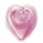 3.5" Pink Heart Hand Pipe