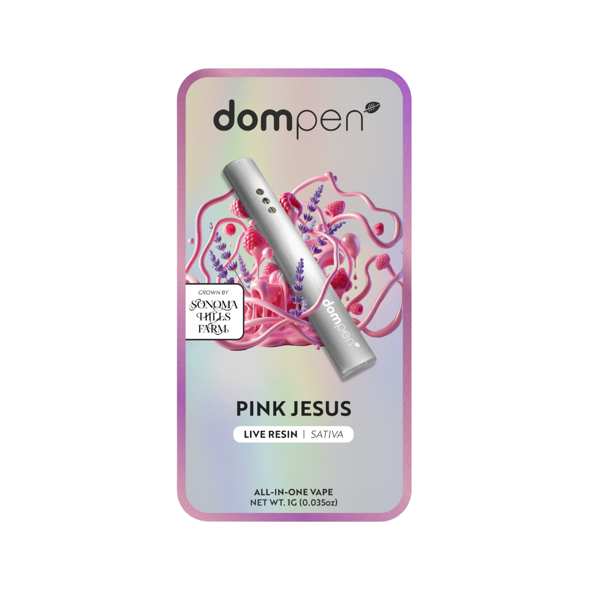 1g Pink Jesus Live Resin (Ready-to-Use) - DomPen picture