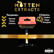 Mitten Extracts Cart Peach Kush 1g