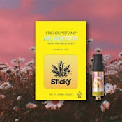 Friendly Brand x Sticky Pink Lambo Live NuResin Cartridge 1.0g