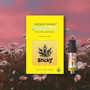 FRIENDLY BRAND - Friendly Brand x Sticky Pink Lambo Live NuResin Cartridge 1.0g