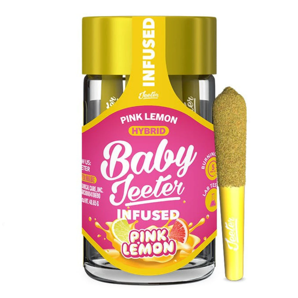Jeeter - Pink Lemon - Infused Preroll 5pk (2.5g) Main Image