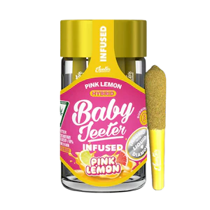 Jeeter - Pink Lemon (H) | .5g 5pk Baby Jeeter Infused Prerolls | Jeeter