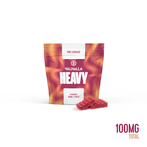Valhalla - [REC] Valhalla | Heavy Dose Pink Lemonade | 100mg/2pk Soft Chews