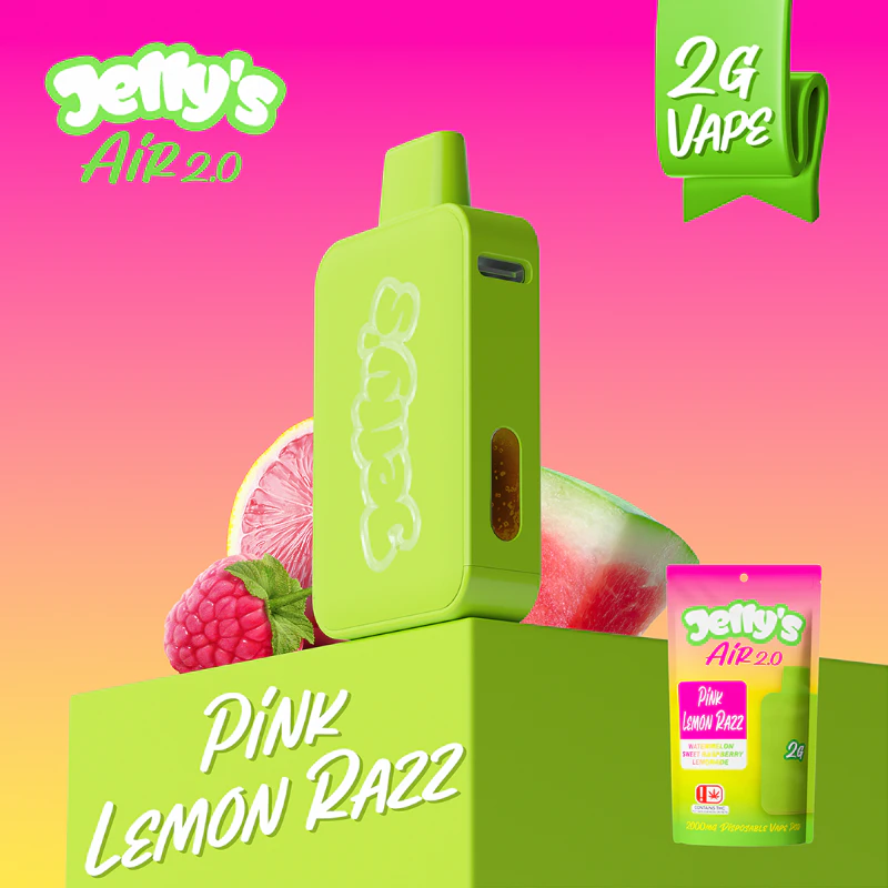 Jelly's Air 2.0 - Pink Lemon Razz (2g) Disposable (S) Main Image