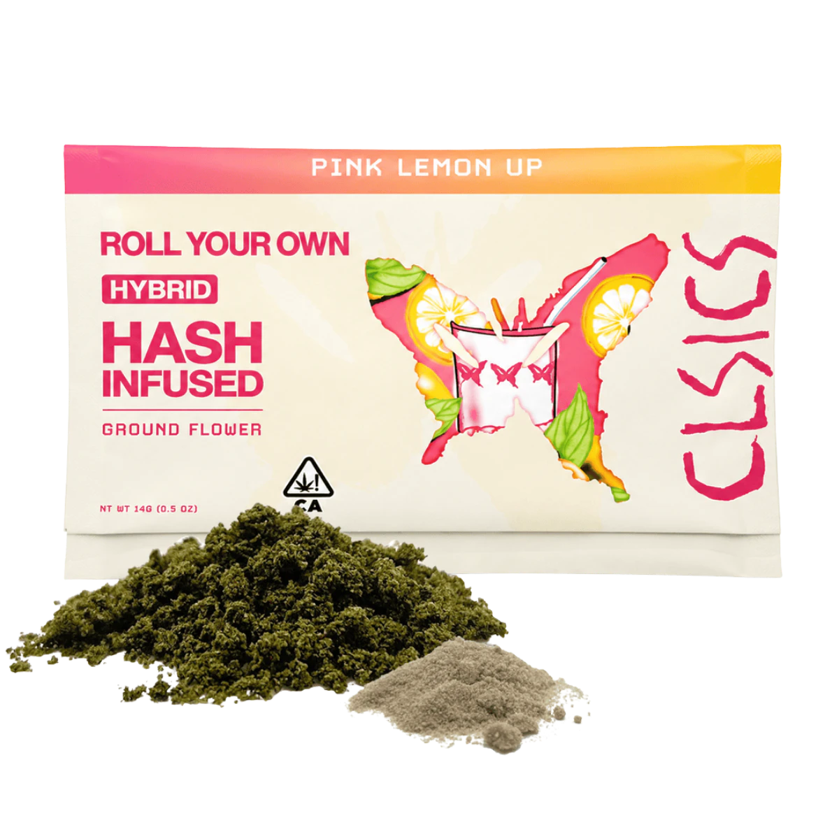 CLSICS - Pink Lemon Up (H) | 14g Hash Infused Roll Your Own | CLSICS Main Image